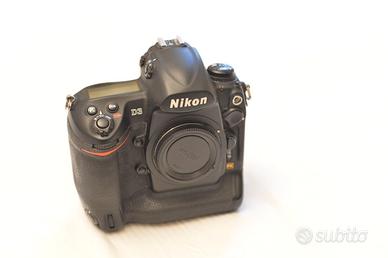 Nikon D3 (Solo 78k scatti)