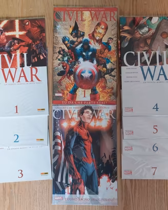 Civil war serie completa più speciali