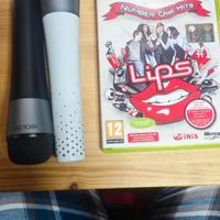 Lips + 2 microfoni XBOX 360