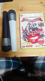Lips + 2 microfoni XBOX 360