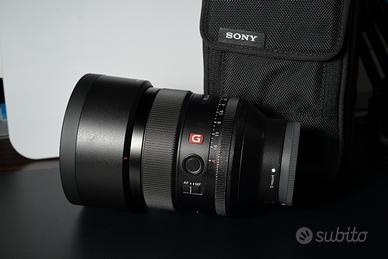 Sony FE 85mm f1.4 G Master eccellente  per ritratt