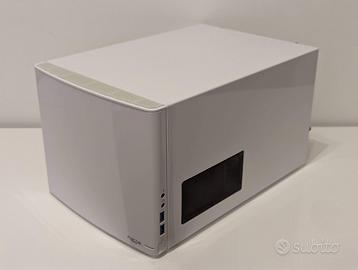 Fractal Design NODE 304 Case PC Bianco Mini-ITX
