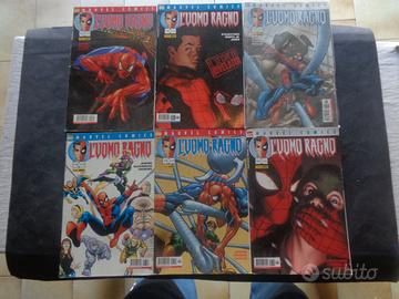 L'UOMO RAGNO  di 6 pezzi-PANINI COMICS MARVEL [F2]