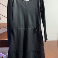 Abito nero ecopelle  marchio Patrizia Pepe