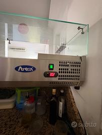 vetrina refrigerante ingredienti cm. 200x39,5