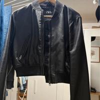 giacca in pelle Zara