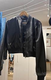 giacca in pelle Zara