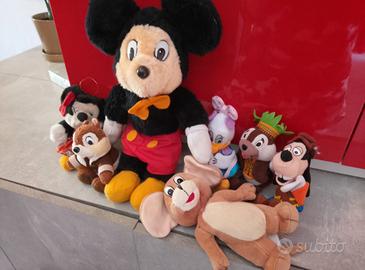 Lotto peluche disney vintage topolino anni 80 ecc