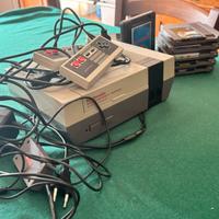 Nintendo NES originale anni ’80 + 6 giochi – Lotto