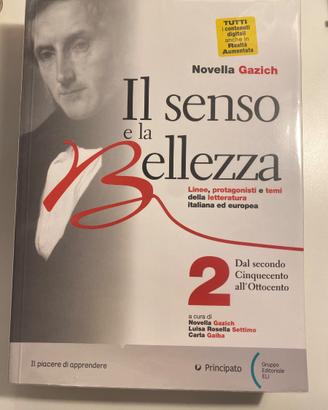 Libro Letteratura “il senso e la bellezza”