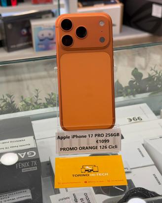 Apple iPhone 17 Pro 256GB - PROMO ORANGE