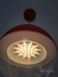 ikea vaster lampada sospendione vintage arancione