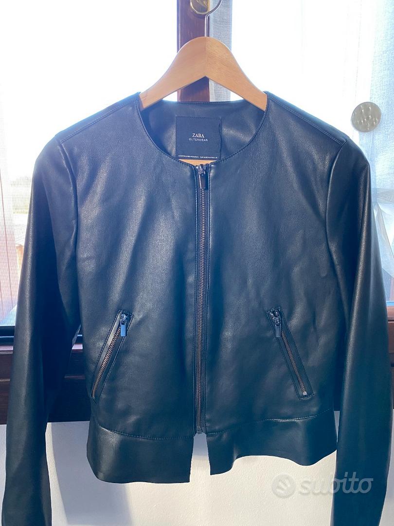 Giacca ecopelle Zara Abbigliamento e Accessori In vendita a Lodi