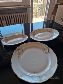 Piatti vintage Izida Bulgaria decoro floreale