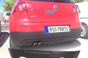 DIFFUSORE VOLKSWAGEN VW GOLF 5 LOOK GTI 03-08 GANC