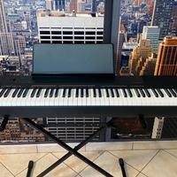 Poanoforte elettrico tasti pesati