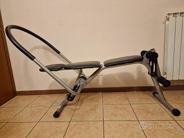 panca per addominali e gambe