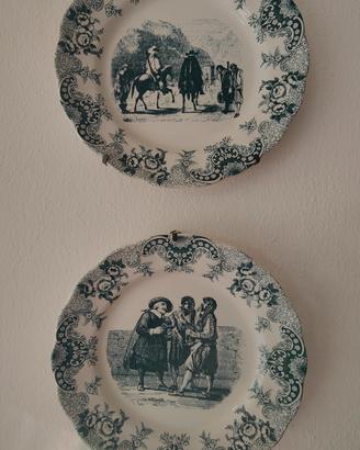 Piatti vintage decorativi Nuova Fontebasso 