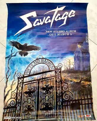 CD e poster promo album Metal e Rock rari in blocc