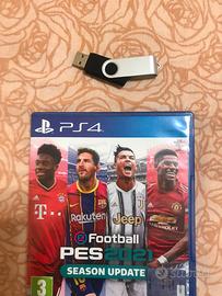 Aggiornamento PES 2021 Ps4/Ps5 al 2026 + Mondiale