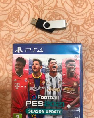 Aggiornamento PES 2021 Ps4/Ps5 al 2026 + Mondiale