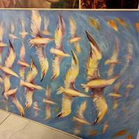 grande quadro firmato 2mx1m