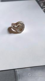 anello lettera argento 925