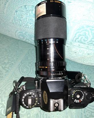 Ricoh KR-10X Pellicola 35mm + Zoom + Flash + 20mm