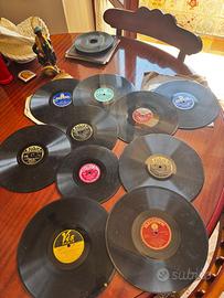 Lotto Vinili d'Epoca 78 Giri, 45 Giri e LP Anni 50