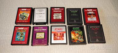 46 Giochi solo cartucce Atari 2600