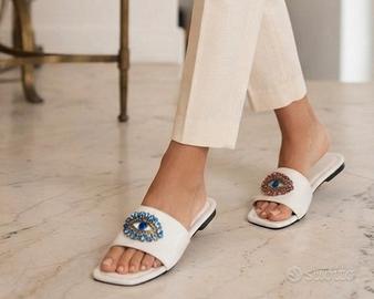 Ciabatte Ferragni  con occhio gioiello