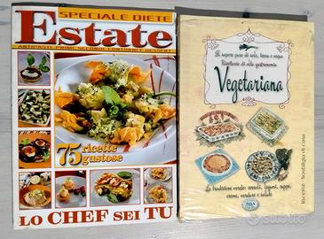 N. 17 libro e riviste cucina VERDURE - VEGETARIANA