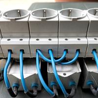 PRESE HAGHER QUADRO ELETRICO 250-V 10/16 A+3Varie