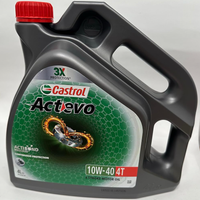 castrol olio motore moto e scooter 4T 10W40 - 4 L