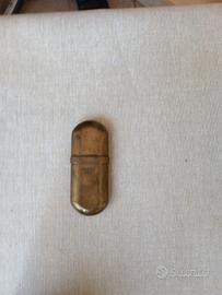 accendino vintage BROSS N5 in ottone da collezione