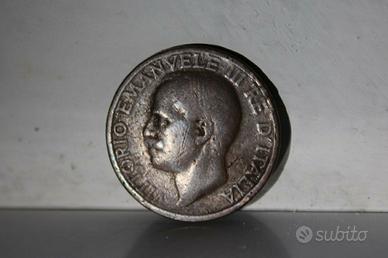 Moneta Vittorio Emanuele III c.10 1920 senza firma