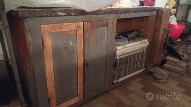 Tavolo da falegname antico