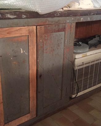 Tavolo da falegname antico