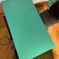 Tavolo scrivania design verde