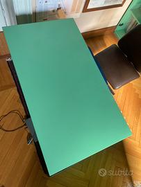 Tavolo scrivania design verde