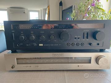 Sansui A7 ampli + Luxman T1 tuner vintage