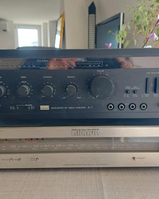 Sansui A7 ampli + Luxman T1 tuner vintage
