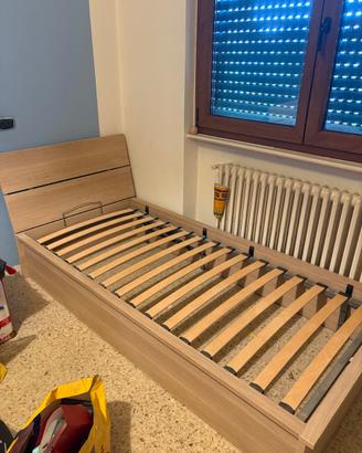 Letto singolo contenitore