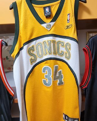 Canotta NBA Ray Allen Sonics Vintage