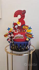 Torta scenografica spidey