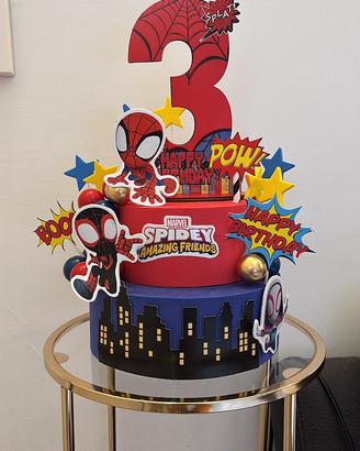 Torta scenografica spidey