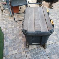 baule cassone porta attrezzi 