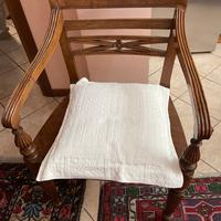 Sedia capotavola in legno