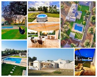 OSTUNI, trullo con piscina privata