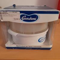 sterilizzatore Giordani per forno microonde 